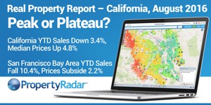 Real Property Report – California, August 2016